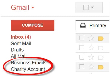 How to add extra email accounts into Gmail
