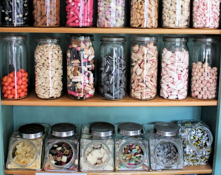 The delights of the sweet shop