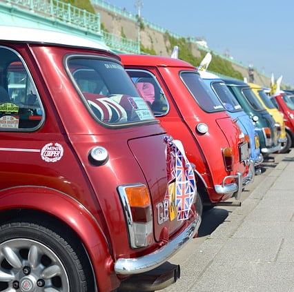 You could park a Mini anywhere... except on a Bank Holiday in the Lake District