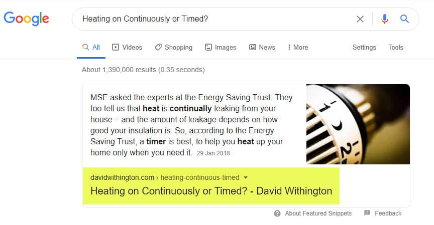 Heating on Continuously or Timed?
