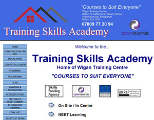 The Training Skills Academy Website