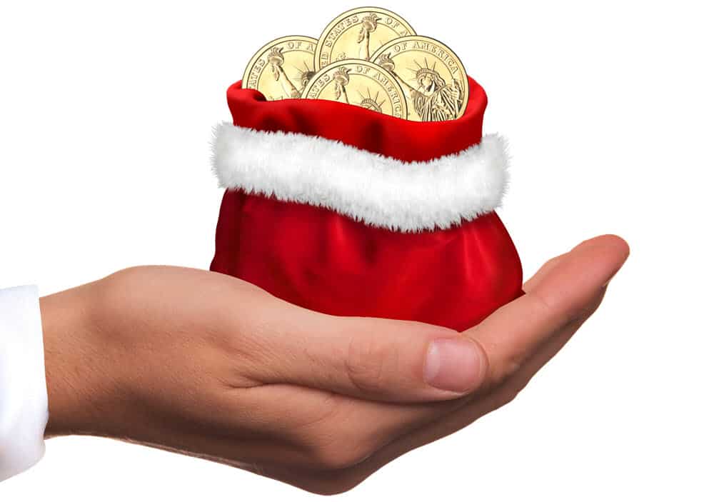 save a bit each month into a Christmas savings account