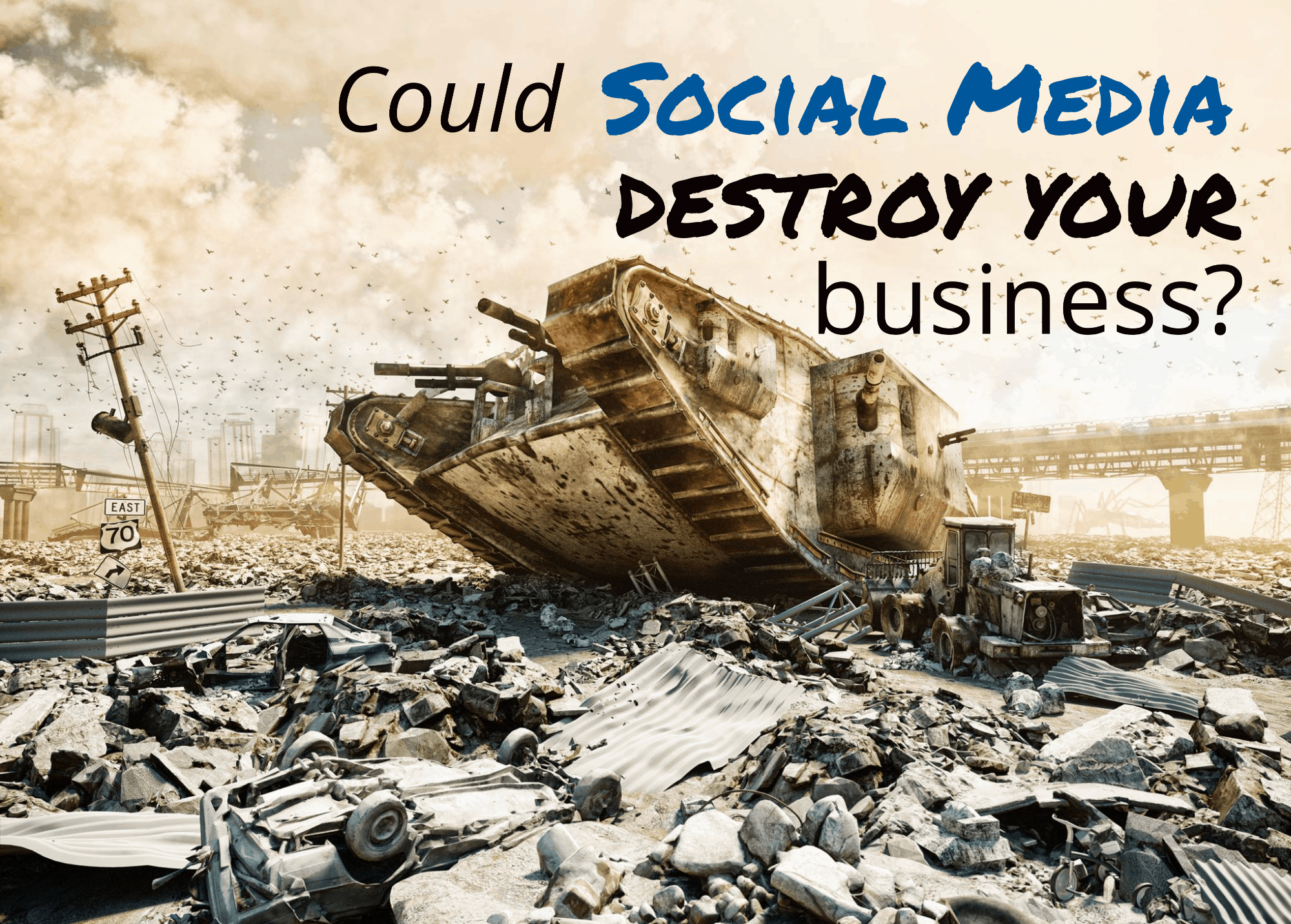 Can social media destroy a business?